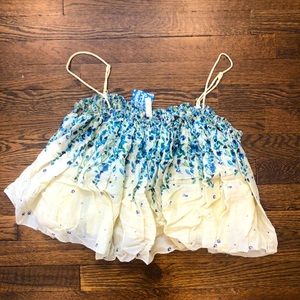 Flowy free people tank top